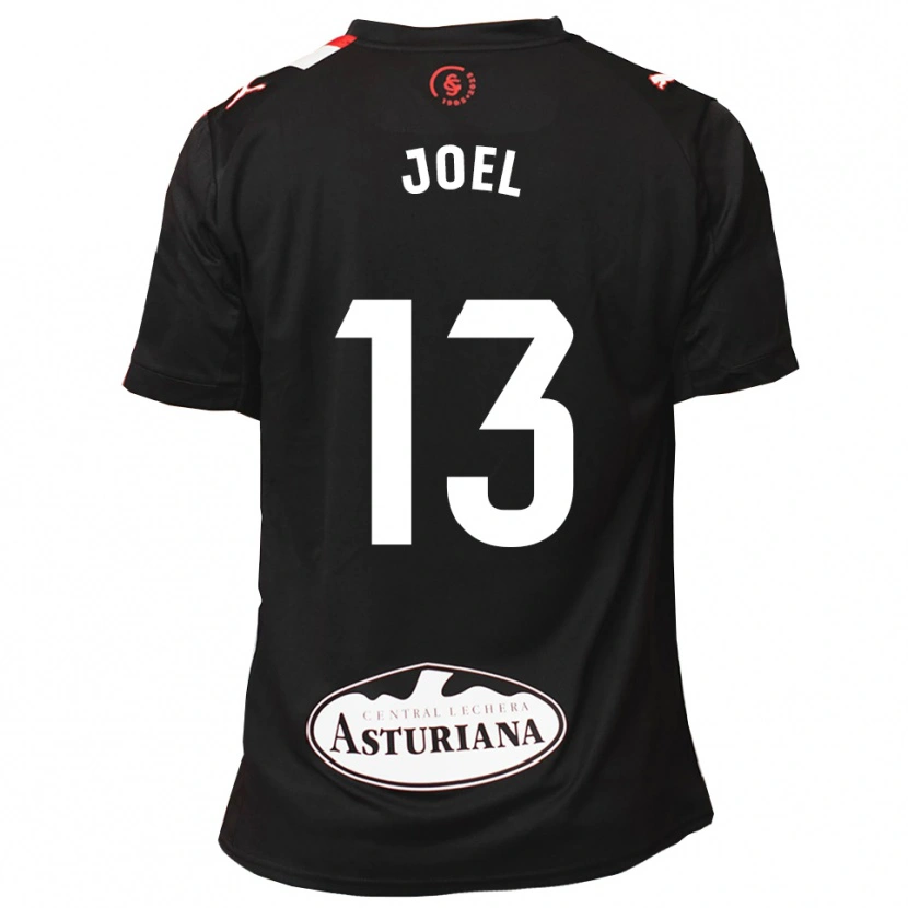 Danxen Mann Christian Joel #13 Svart Hvit Bortetrøye Drakt Trøye 2025/26 Skjorter T-Skjorte