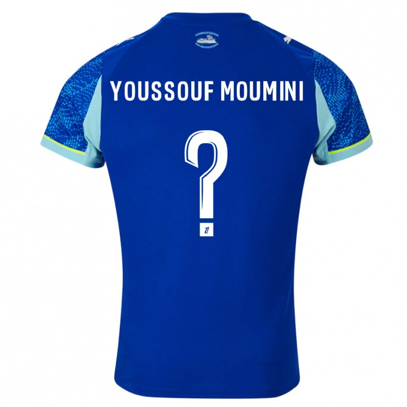 Danxen Mann Yakine Youssouf Moumini #0 Lyseblå Hvit Tredje Sett Drakt Trøye 2025/26 Skjorter T-Skjorte