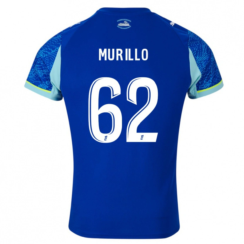 Danxen Mann Amir Murillo #62 Lyseblå Hvit Tredje Sett Drakt Trøye 2025/26 Skjorter T-Skjorte