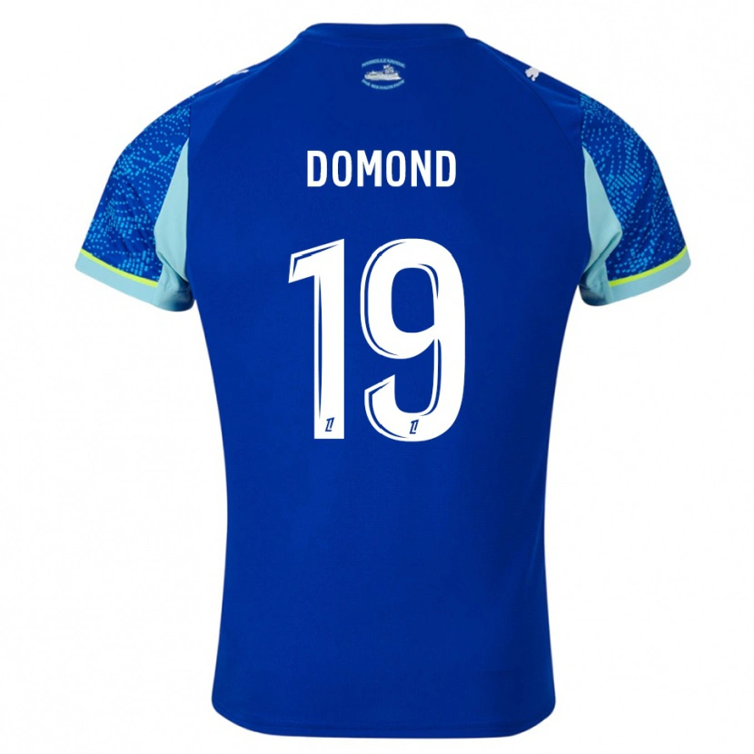 Danxen Mann Chelsea Domond #19 Lyseblå Hvit Tredje Sett Drakt Trøye 2025/26 Skjorter T-Skjorte