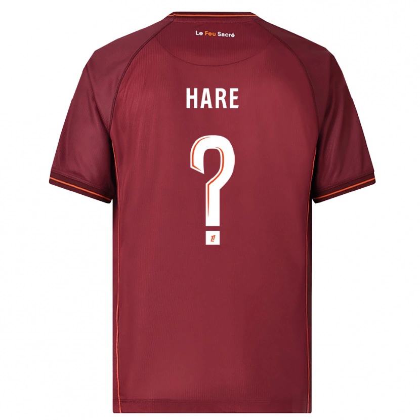 Danxen Dame Hugo Hare #0 Burgunder Hvit Hjemmetrøye Drakt Trøye 2025/26 Skjorter T-Skjorte