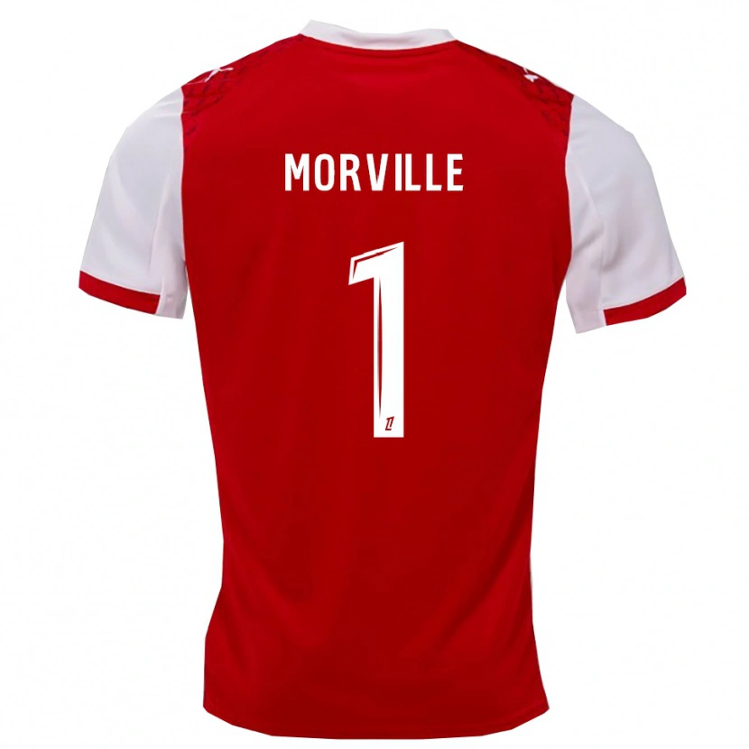 Danxen Dame Matisse Morville #1 Rød Hvit Hjemmetrøye Drakt Trøye 2025/26 Skjorter T-Skjorte