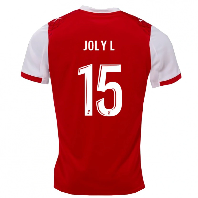 Danxen Dame Lou Ann Joly #15 Rød Hvit Hjemmetrøye Drakt Trøye 2025/26 Skjorter T-Skjorte