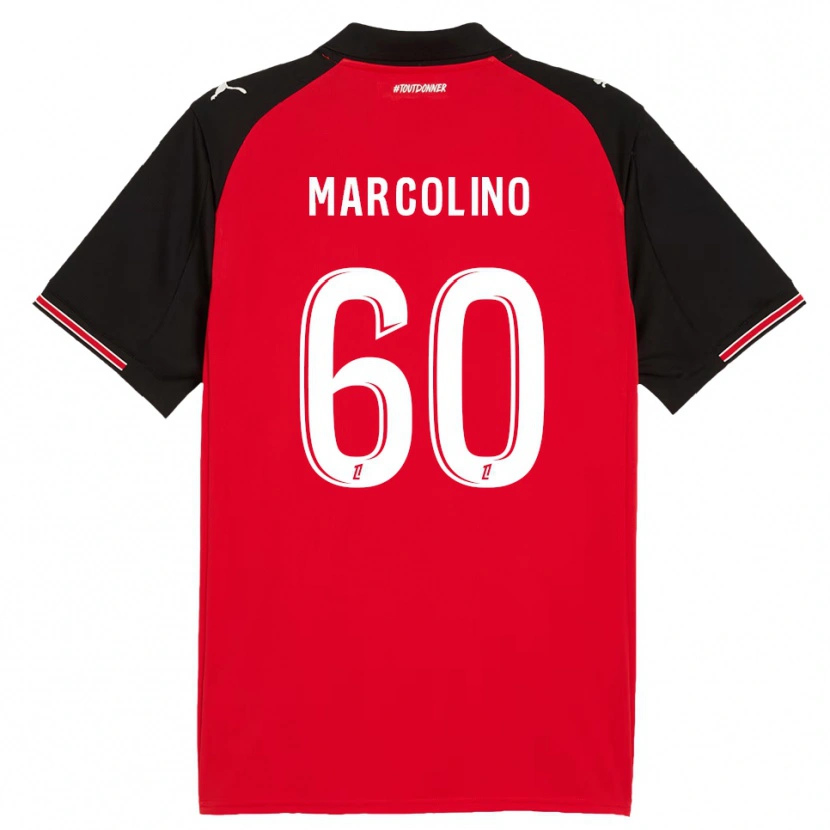 Danxen Dame Henrick Do Marcolino #60 Rød Svart Hjemmetrøye Drakt Trøye 2025/26 Skjorter T-Skjorte