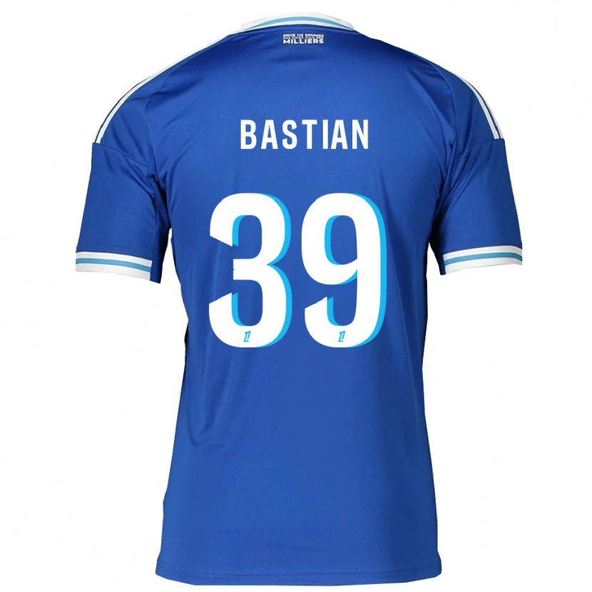Danxen Dame Maxime Bastian #39 Blå Hvit Hjemmetrøye Drakt Trøye 2025/26 Skjorter T-Skjorte