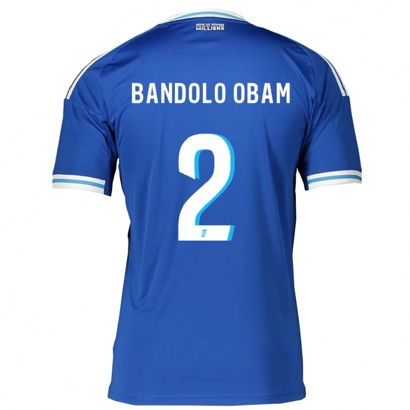 Danxen Dame Randy Bandolo Obam #2 Blå Hvit Hjemmetrøye Drakt Trøye 2025/26 Skjorter T-Skjorte