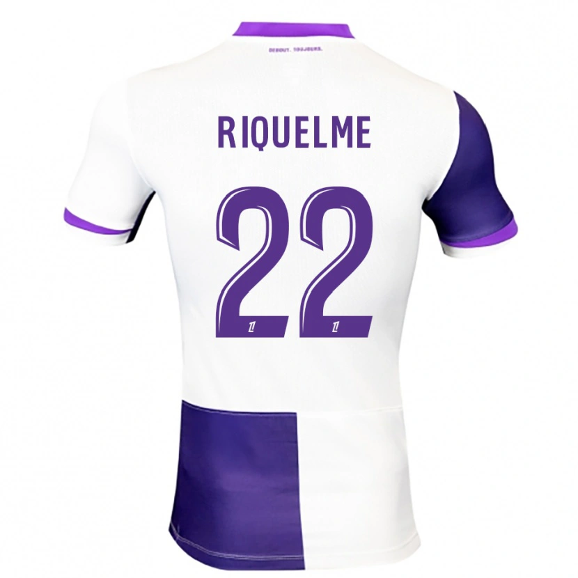 Danxen Dame Laura Riquelme #22 Lilla Hvit Hjemmetrøye Drakt Trøye 2025/26 Skjorter T-Skjorte
