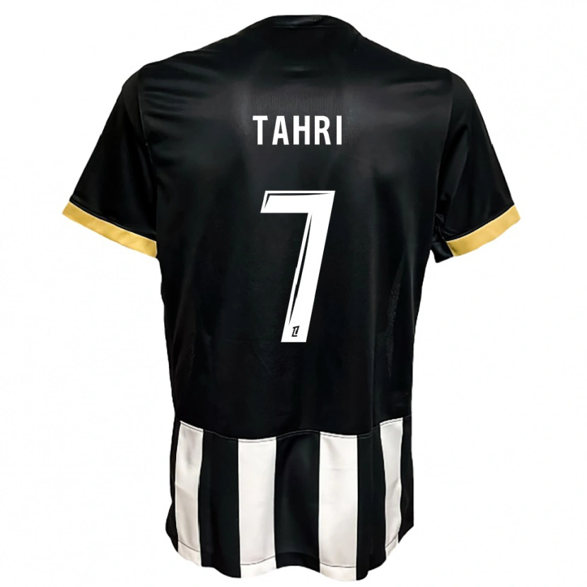 Danxen Dame Sofiane Tahri #7 Svart Hvit Hjemmetrøye Drakt Trøye 2025/26 Skjorter T-Skjorte
