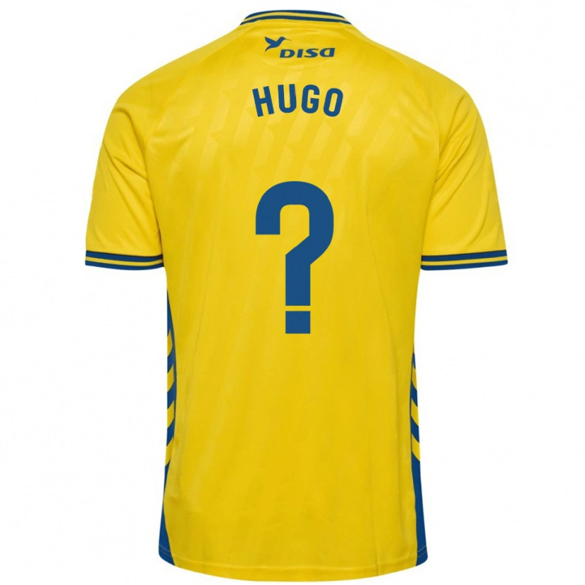 Danxen Dame Hugo Hernández #0 Gul Blå Hjemmetrøye Drakt Trøye 2025/26 Skjorter T-Skjorte