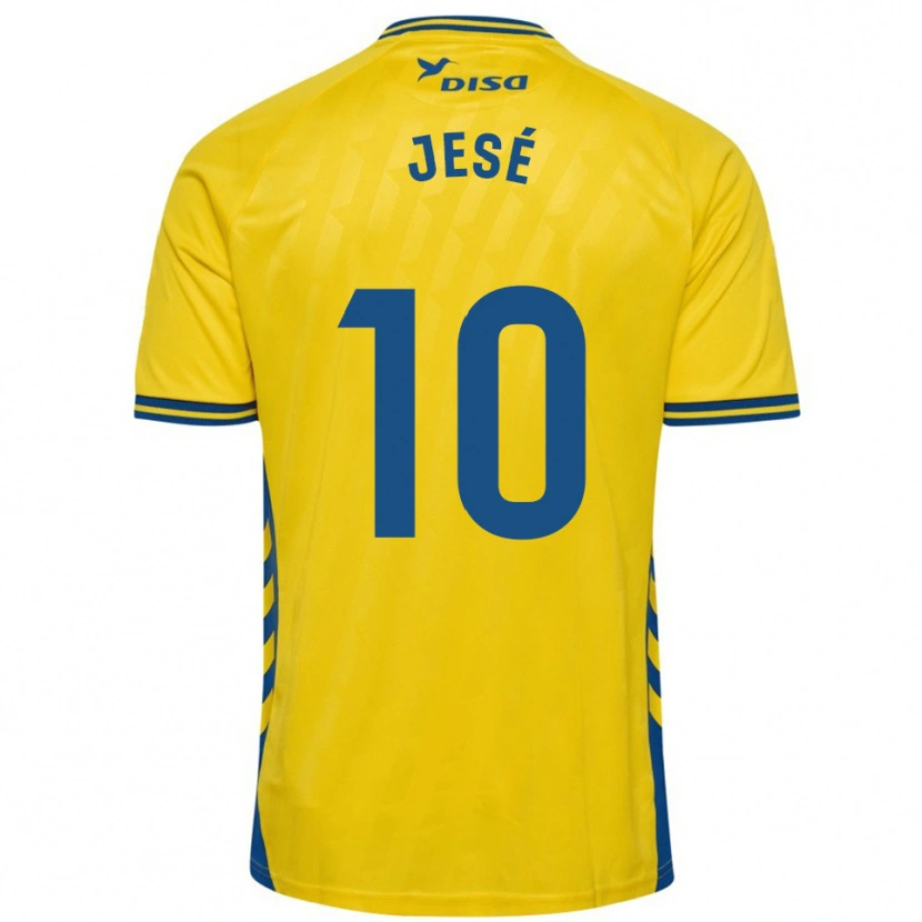 Danxen Dame Jesé #10 Gul Blå Hjemmetrøye Drakt Trøye 2025/26 Skjorter T-Skjorte