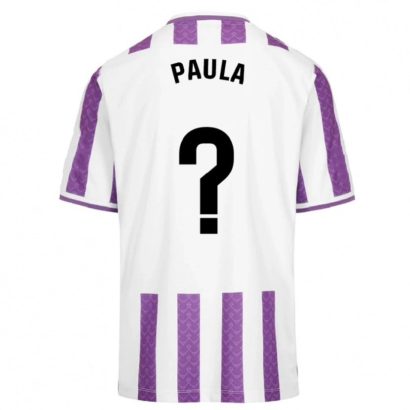 Danxen Dame Paula Rodríguez Mallafre #0 Lilla Hvit Hjemmetrøye Drakt Trøye 2025/26 Skjorter T-Skjorte
