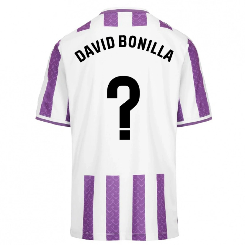 Danxen Dame Juan David Bonilla #0 Lilla Hvit Hjemmetrøye Drakt Trøye 2025/26 Skjorter T-Skjorte