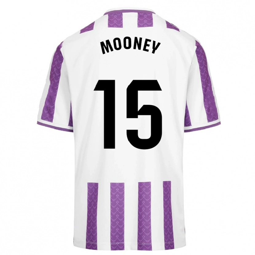 Danxen Dame Fionn Mooney #15 Lilla Hvit Hjemmetrøye Drakt Trøye 2025/26 Skjorter T-Skjorte