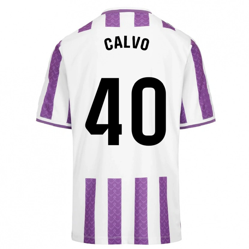 Danxen Dame Hugo Calvo #40 Lilla Hvit Hjemmetrøye Drakt Trøye 2025/26 Skjorter T-Skjorte