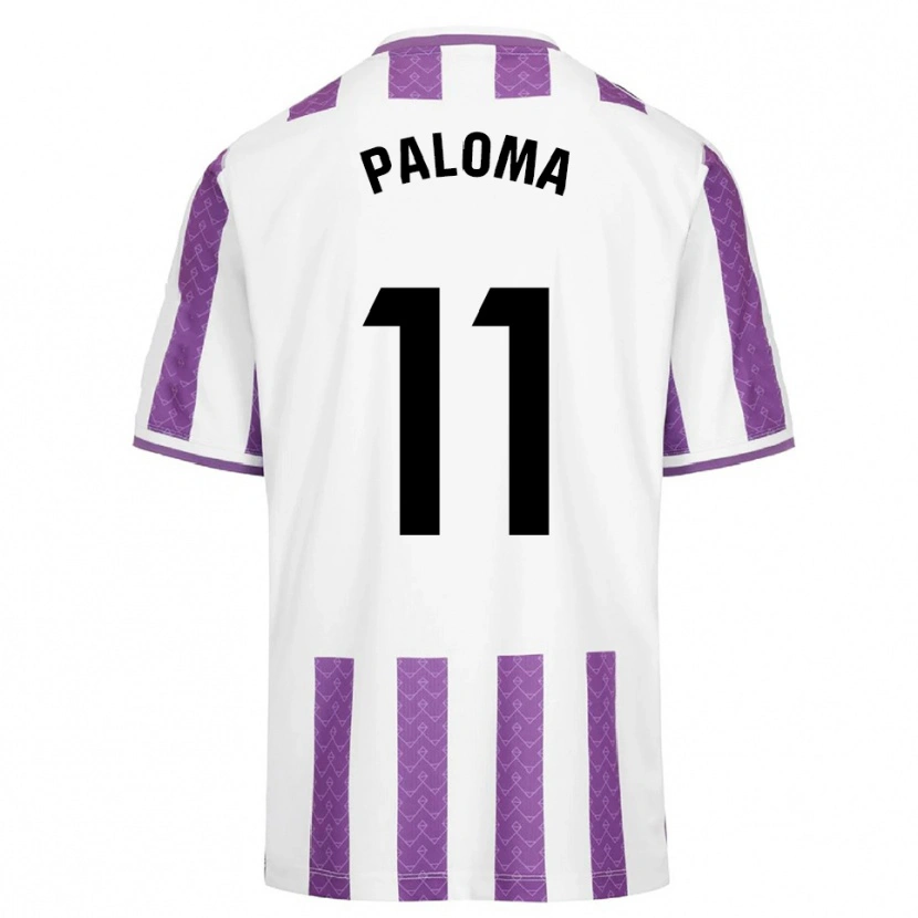 Danxen Dame Paloma Gonzalez #11 Lilla Hvit Hjemmetrøye Drakt Trøye 2025/26 Skjorter T-Skjorte