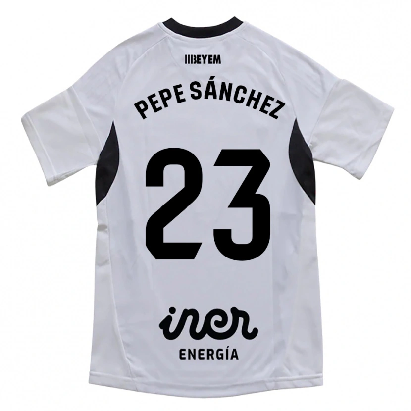 Danxen Dame Pepe Sánchez #23 Hvit Lilla Hjemmetrøye Drakt Trøye 2025/26 Skjorter T-Skjorte