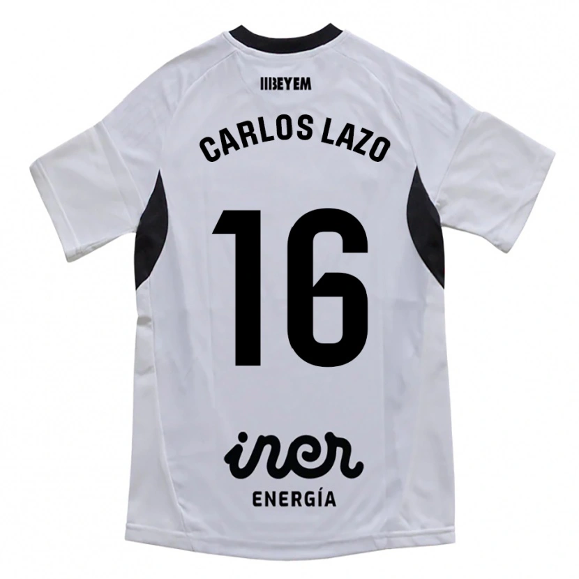 Danxen Dame José Carlos Lazo #16 Hvit Lilla Hjemmetrøye Drakt Trøye 2025/26 Skjorter T-Skjorte