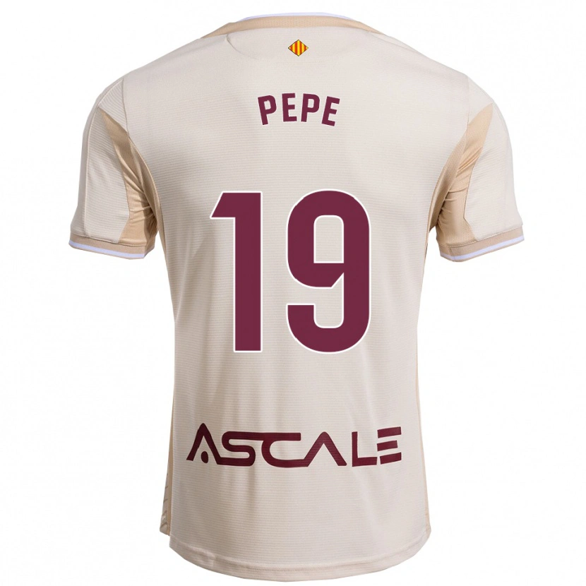 Danxen Dame Nicolas Pépé #19 Off-White Burgunder Bortetrøye Drakt Trøye 2025/26 Skjorter T-Skjorte