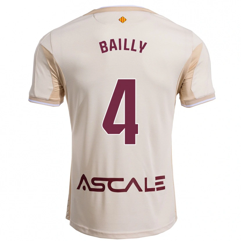 Danxen Dame Eric Bailly #4 Off-White Burgunder Bortetrøye Drakt Trøye 2025/26 Skjorter T-Skjorte