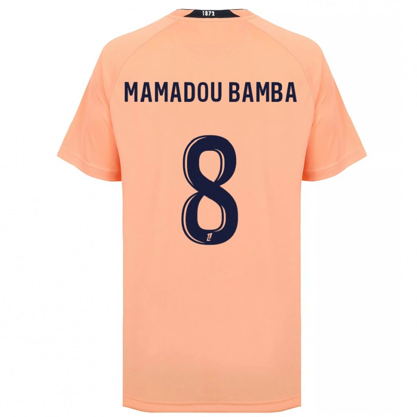 Danxen Dame Ben Mamadou Bamba #8 Oransje Marineblå Bortetrøye Drakt Trøye 2025/26 Skjorter T-Skjorte