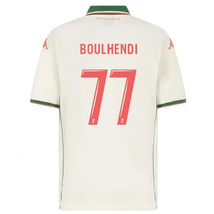Danxen Dame Teddy Boulhendi #77 Hvit Grønn Bortetrøye Drakt Trøye 2025/26 Skjorter T-Skjorte