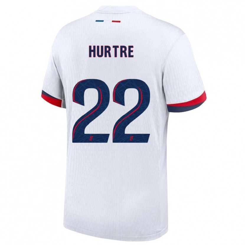 Danxen Dame Oceane Hurtre #22 Hvit Rød Bortetrøye Drakt Trøye 2025/26 Skjorter T-Skjorte