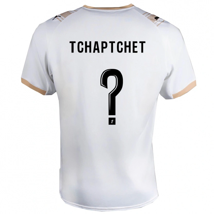 Danxen Dame Arthur Tchaptchet #0 Hvit Svart Bortetrøye Drakt Trøye 2025/26 Skjorter T-Skjorte