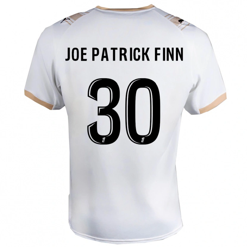 Danxen Dame John Patrick #30 Hvit Svart Bortetrøye Drakt Trøye 2025/26 Skjorter T-Skjorte