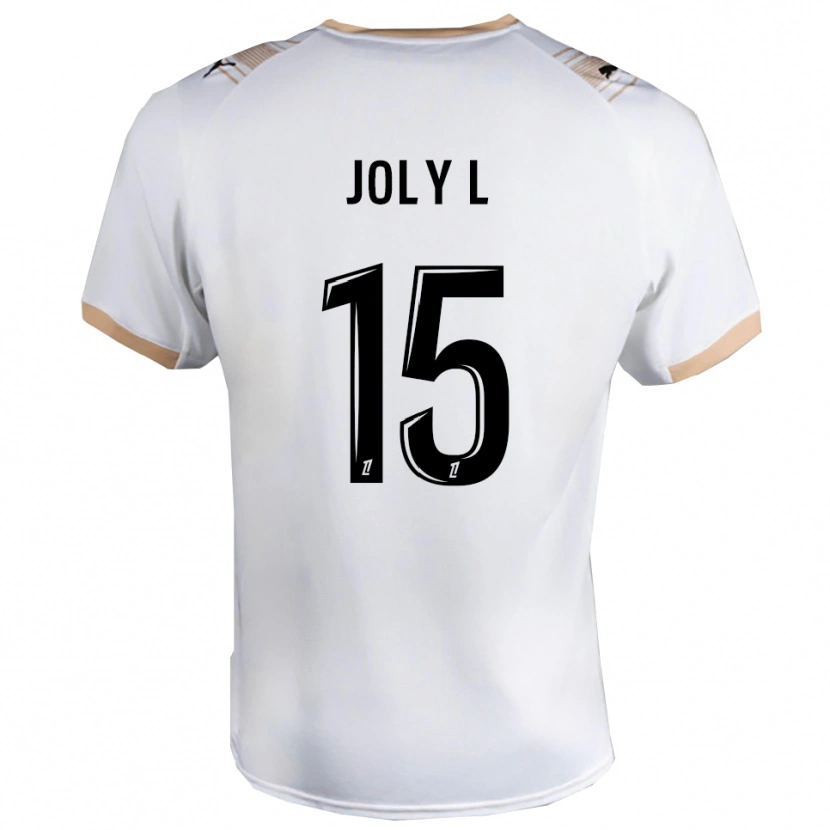 Danxen Dame Lou Ann Joly #15 Hvit Svart Bortetrøye Drakt Trøye 2025/26 Skjorter T-Skjorte