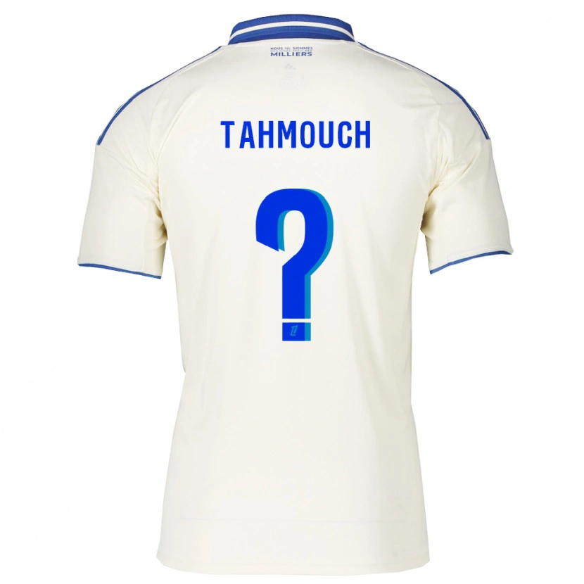 Danxen Dame Mathieu Tahmouch #0 Champagne Blå Bortetrøye Drakt Trøye 2025/26 Skjorter T-Skjorte