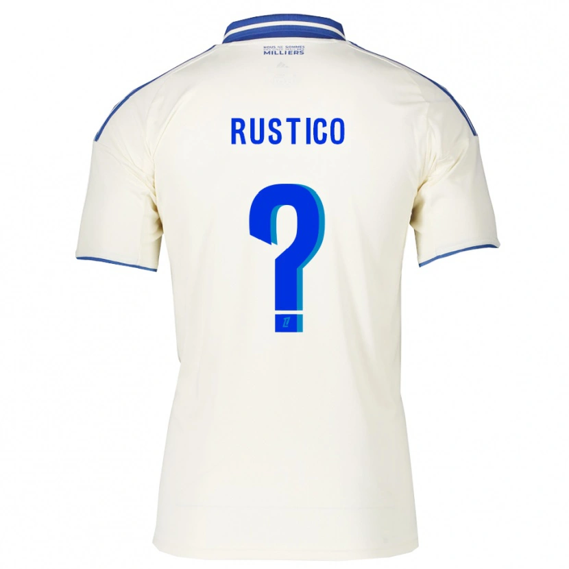 Danxen Dame Dylan Rustico #0 Champagne Blå Bortetrøye Drakt Trøye 2025/26 Skjorter T-Skjorte