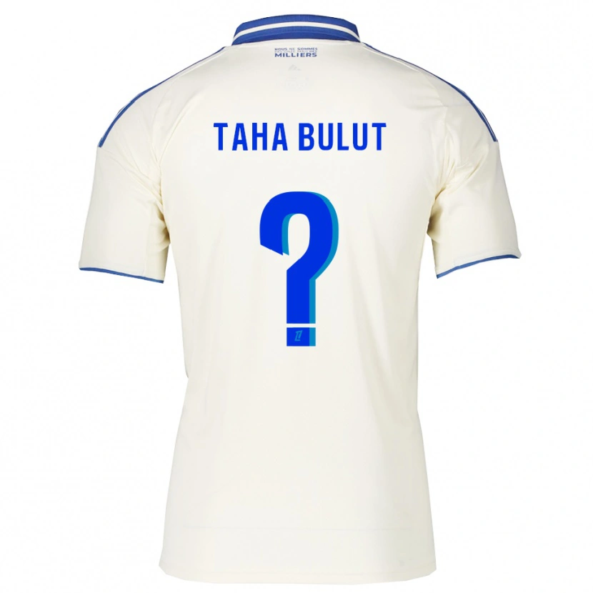 Danxen Dame Yunus Taha Bulut #0 Champagne Blå Bortetrøye Drakt Trøye 2025/26 Skjorter T-Skjorte