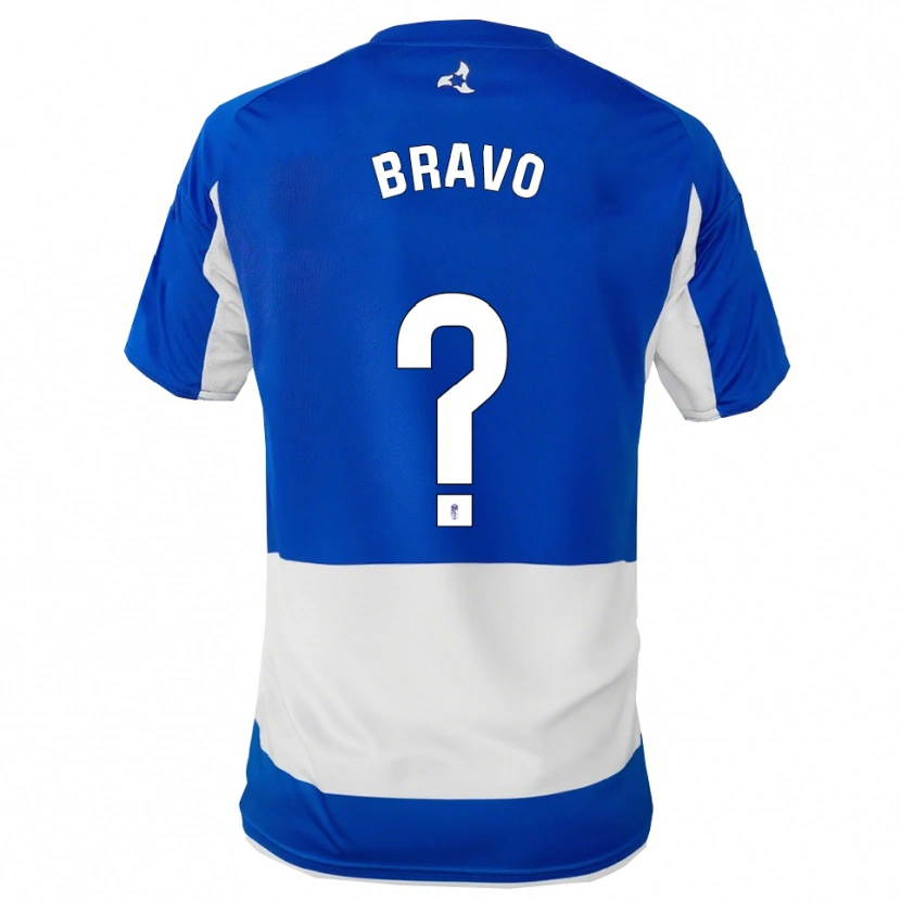 Danxen Dame Roberto Bravo #0 Blå Hvit Bortetrøye Drakt Trøye 2025/26 Skjorter T-Skjorte