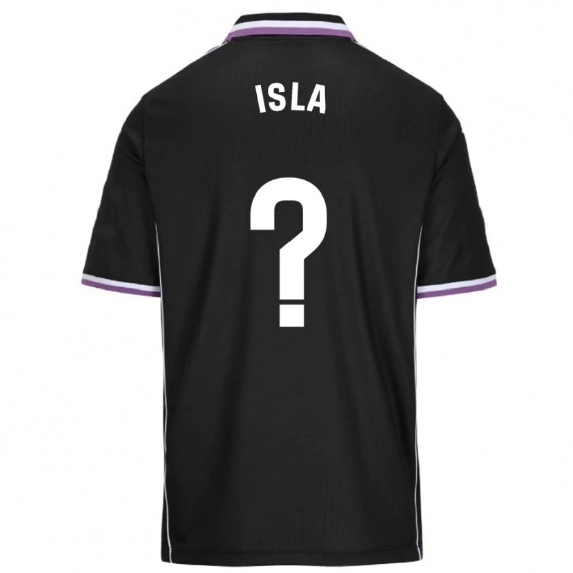 Danxen Dame Cristian Isla #0 Lilla Svart Bortetrøye Drakt Trøye 2025/26 Skjorter T-Skjorte