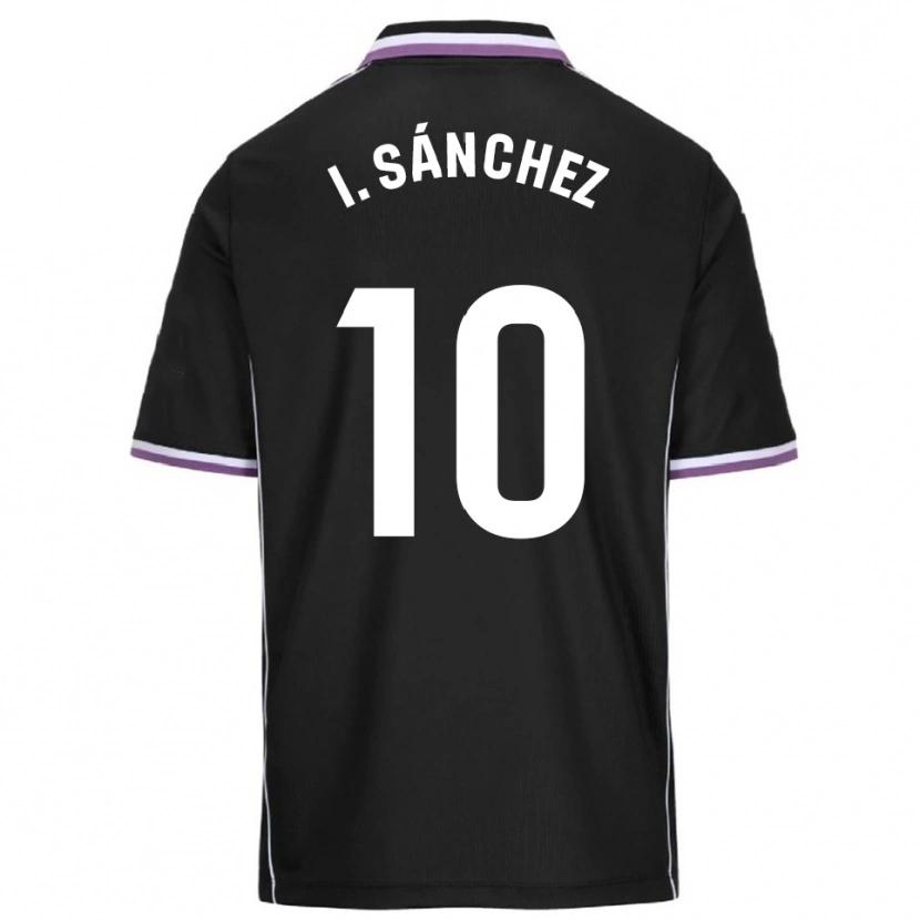 Danxen Dame Iván Sánchez #10 Lilla Svart Bortetrøye Drakt Trøye 2025/26 Skjorter T-Skjorte