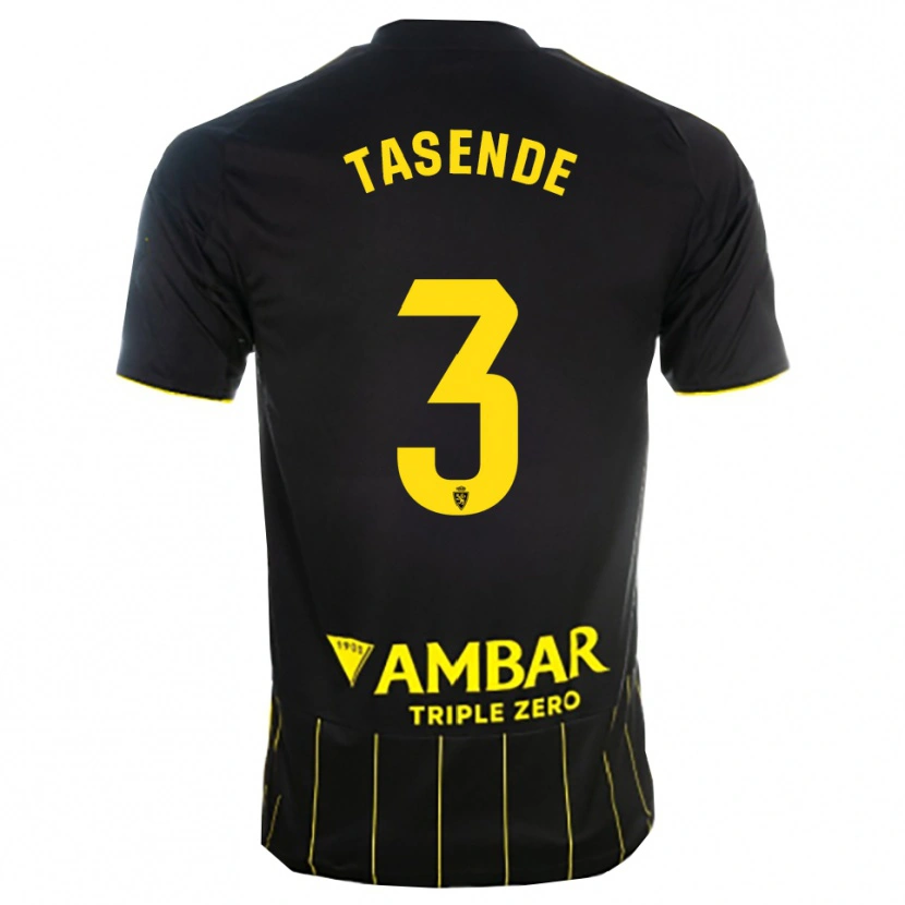 Danxen Dame Dani Tasende #3 Svart Gul Bortetrøye Drakt Trøye 2025/26 Skjorter T-Skjorte