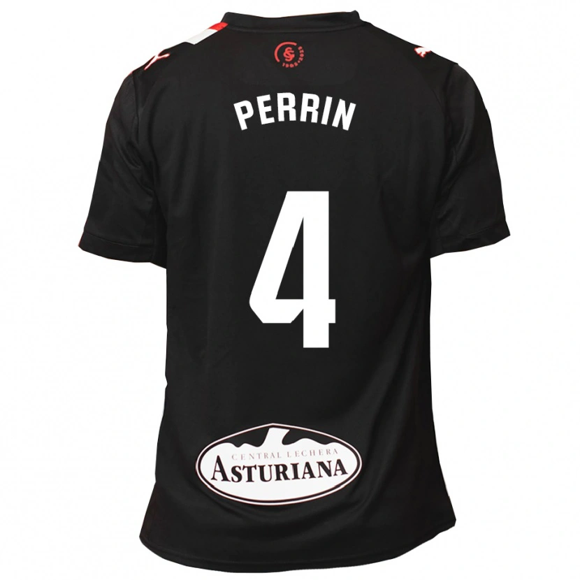 Danxen Dame Lucas Perrin #4 Svart Hvit Bortetrøye Drakt Trøye 2025/26 Skjorter T-Skjorte