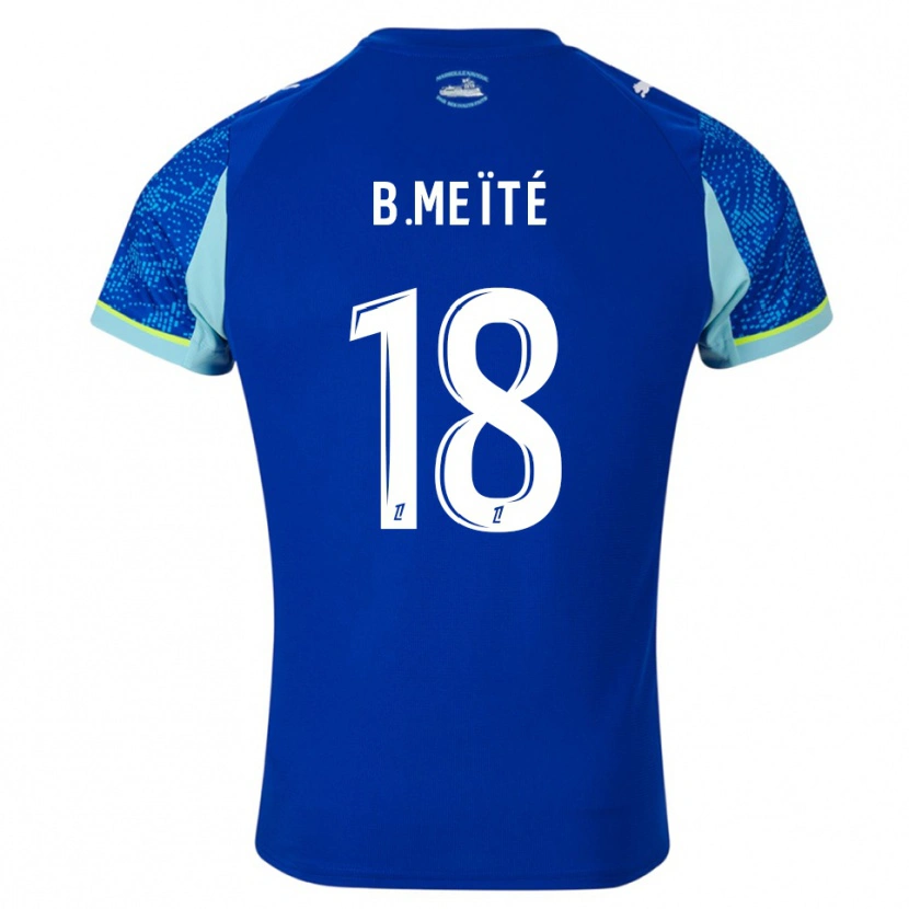 Danxen Dame Bamo Meïté #18 Lyseblå Hvit Tredje Sett Drakt Trøye 2025/26 Skjorter T-Skjorte