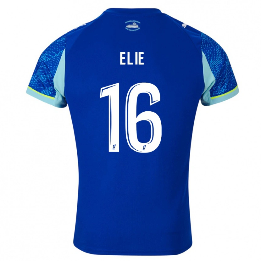 Danxen Dame Anaïs Elie #16 Lyseblå Hvit Tredje Sett Drakt Trøye 2025/26 Skjorter T-Skjorte