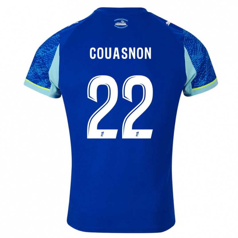 Danxen Dame Roxane Couasnon #22 Lyseblå Hvit Tredje Sett Drakt Trøye 2025/26 Skjorter T-Skjorte