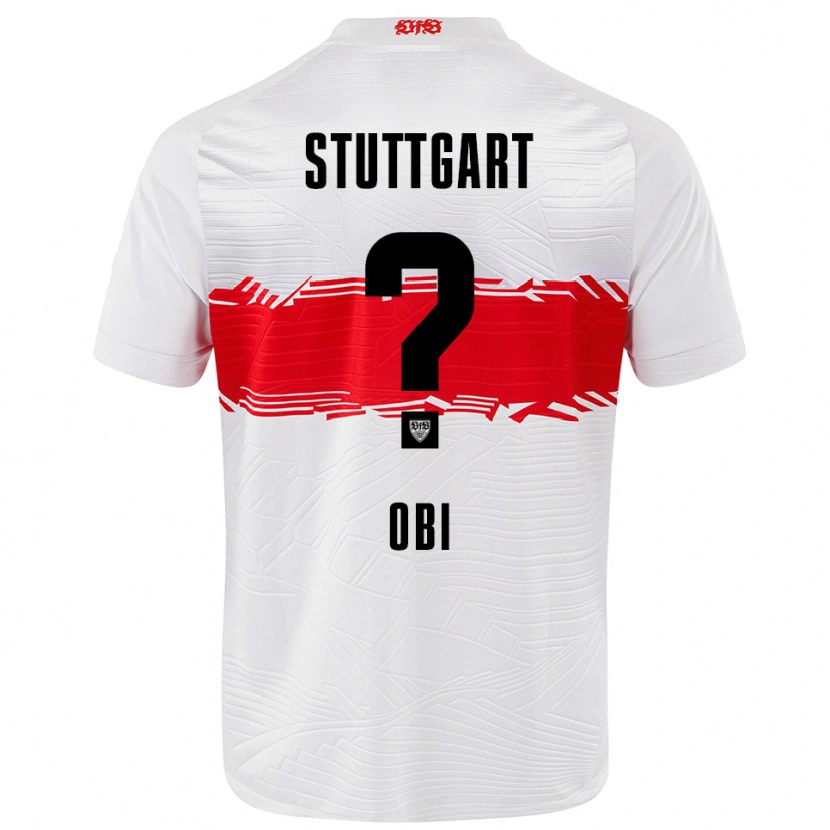 Danxen Barn Collin Obi #0 Hvit Rød Hjemmetrøye Drakt Trøye 2025/26 Skjorter T-Skjorte