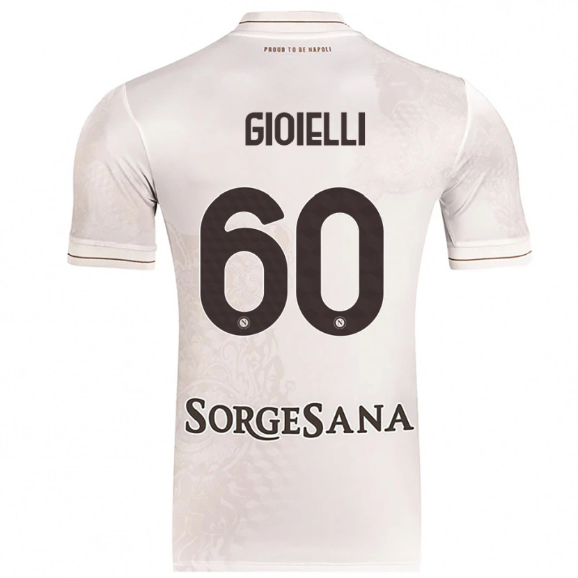 Danxen Barn Francesco Gioielli #60 Champagne Brun Bortetrøye Drakt Trøye 2025/26 Skjorter T-Skjorte