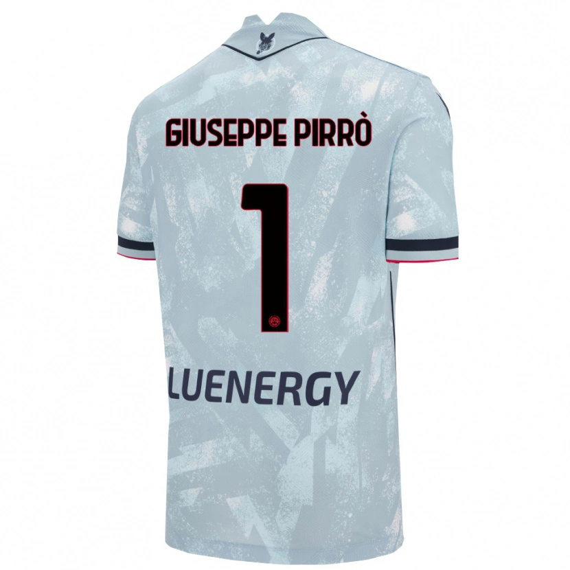 Danxen Barn Marco Giuseppe Pirrò #1 Lyseblå Svart Bortetrøye Drakt Trøye 2025/26 Skjorter T-Skjorte