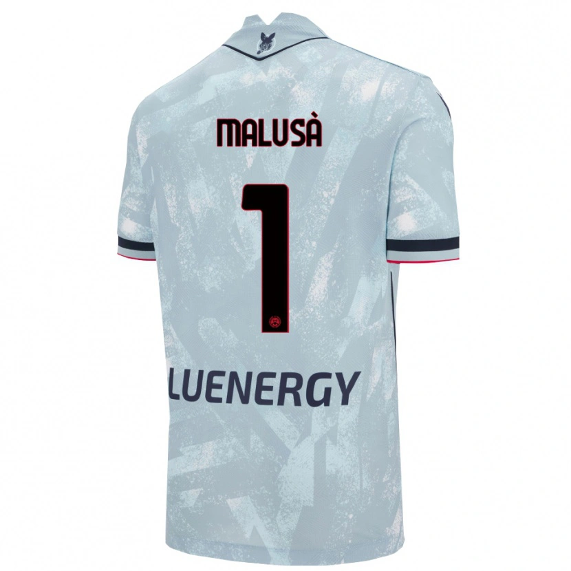 Danxen Barn Joel Malusà #1 Lyseblå Svart Bortetrøye Drakt Trøye 2025/26 Skjorter T-Skjorte