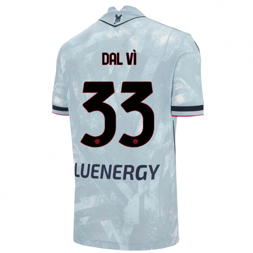 Danxen Barn Matteo Dal Vì #33 Lyseblå Svart Bortetrøye Drakt Trøye 2025/26 Skjorter T-Skjorte