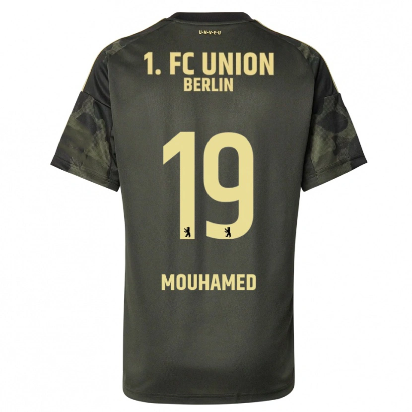 Danxen Barn Riyad Mouhamed #19 Mørkegrønn Svart Bortetrøye Drakt Trøye 2025/26 Skjorter T-Skjorte