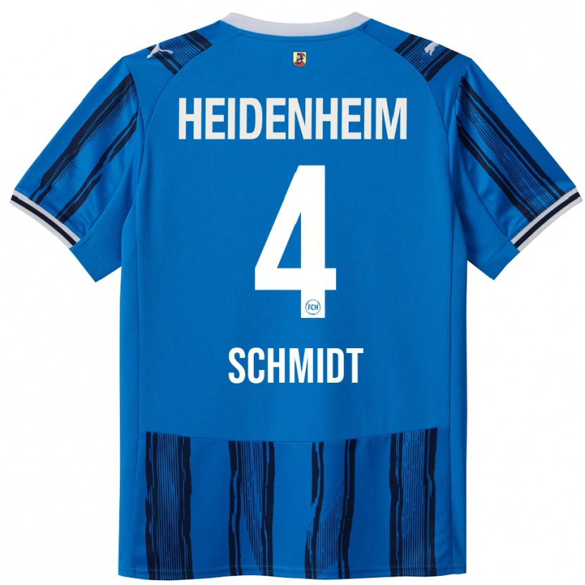 Danxen Barn Luke Schmidt #4 Blå Marineblå Bortetrøye Drakt Trøye 2025/26 Skjorter T-Skjorte