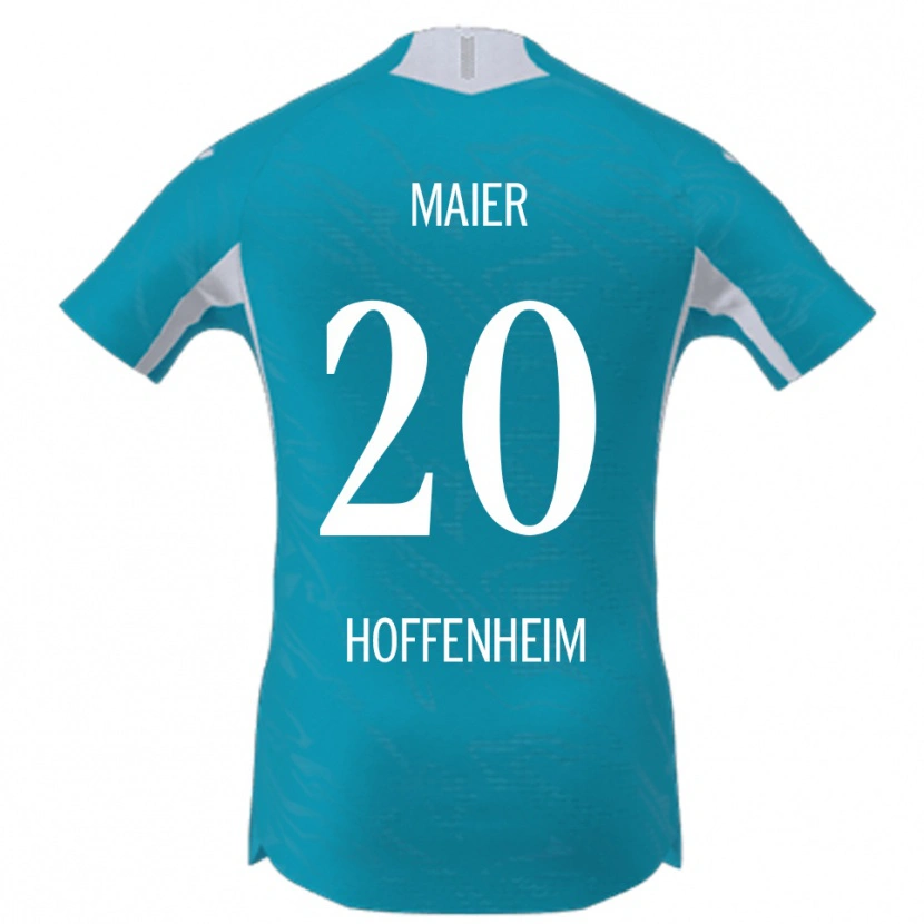 Danxen Barn Leonie Maier #20 Lyseblå Bortetrøye Drakt Trøye 2025/26 Skjorter T-Skjorte