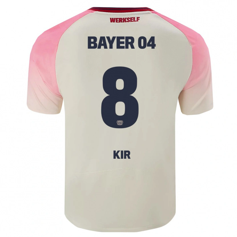 Danxen Barn Burak Kir #8 Rosa Off-White Bortetrøye Drakt Trøye 2025/26 Skjorter T-Skjorte