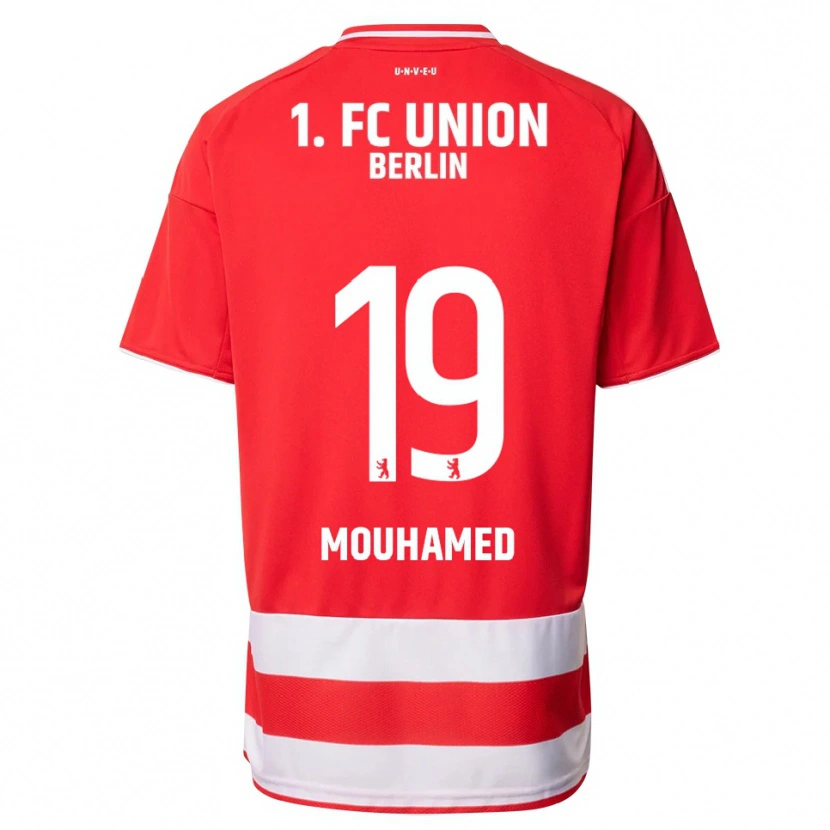 Danxen Mann Riyad Mouhamed #19 Rød Hvit Hjemmetrøye Drakt Trøye 2025/26 Skjorter T-Skjorte